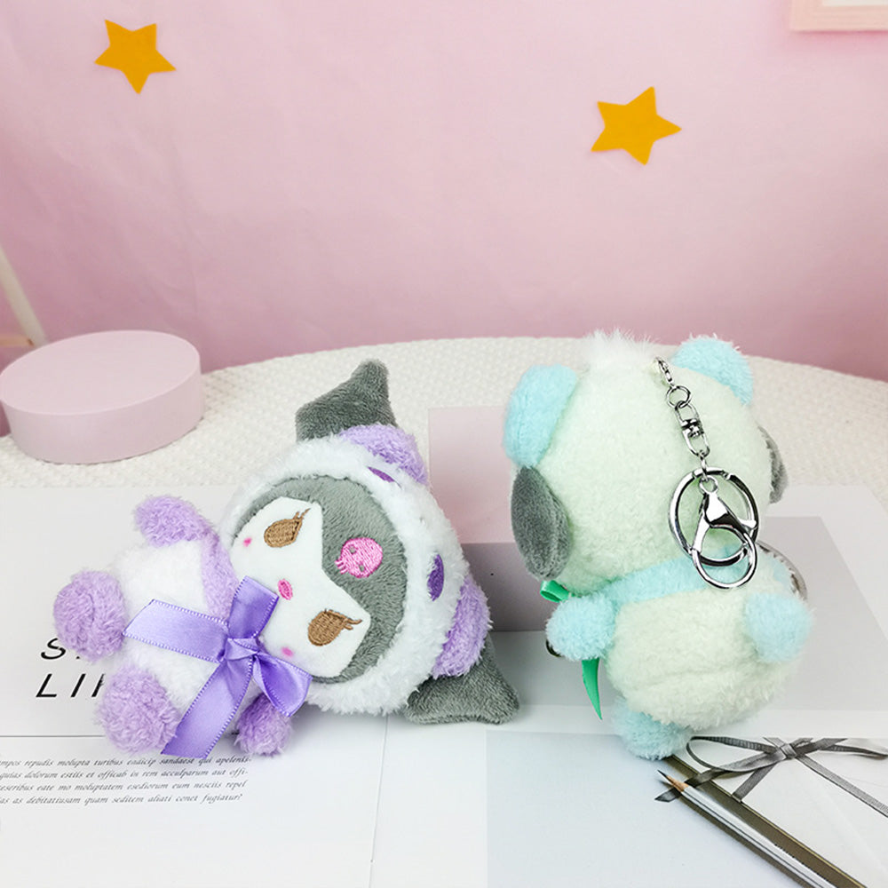 Kawaii Plush Dolls Keychains
