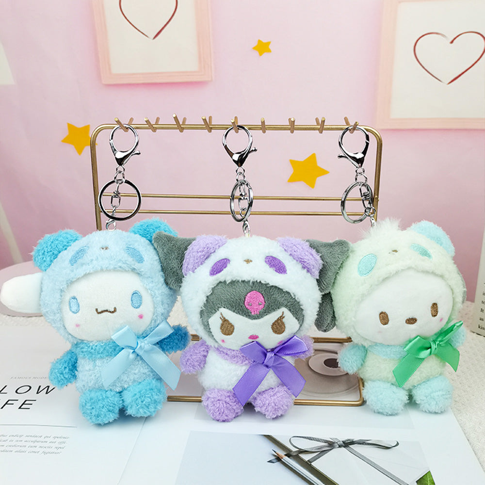 Kawaii Plush Dolls Keychains