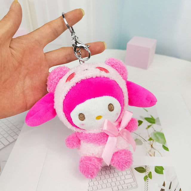Kawaii Plush Dolls Keychains