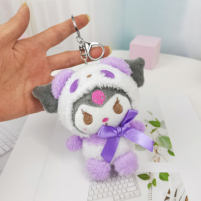 Kawaii Plush Dolls Keychains