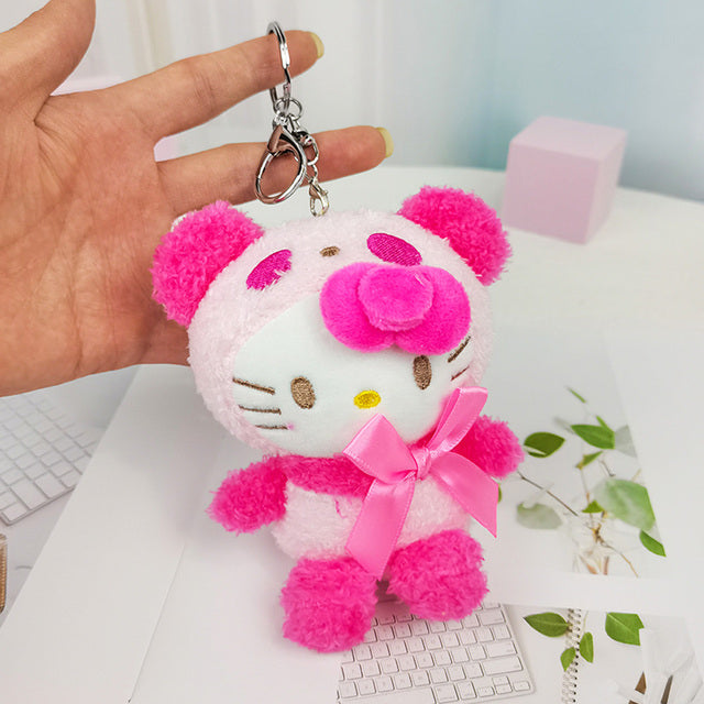 Kawaii Plush Dolls Keychains